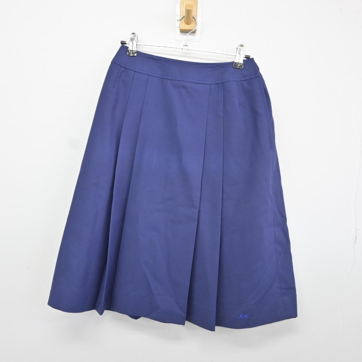 【中古】広島県 福山明王台高等学校 女子制服 5点（ブレザー・ニット・スカート）sf034884