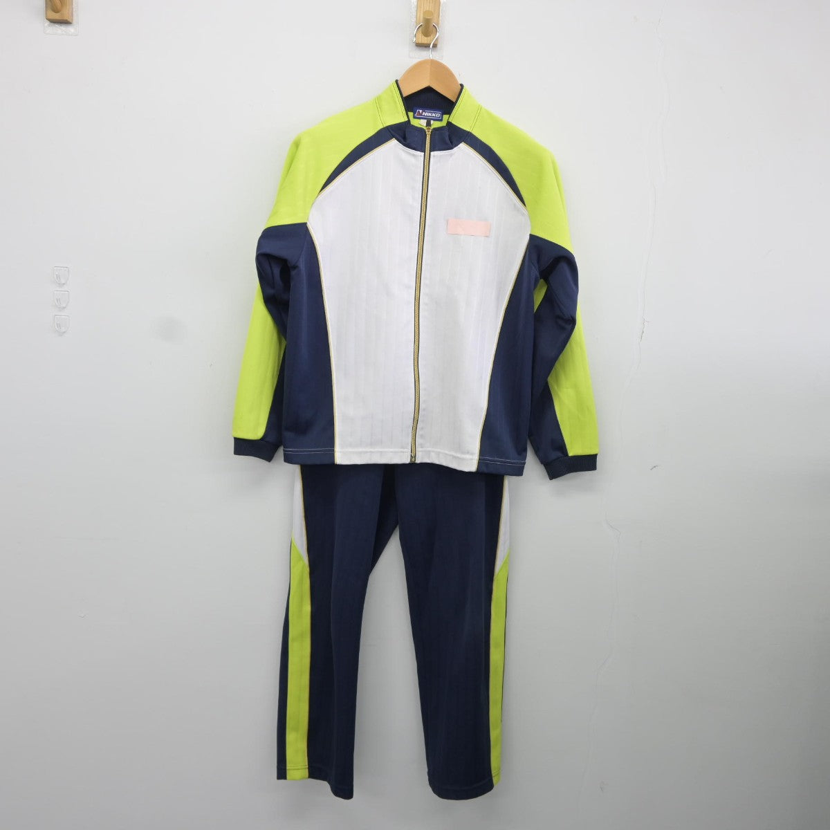 【中古】茨城県 下館第一高等学校 女子制服 2点（ジャージ 上・ジャージ 下）sf034887