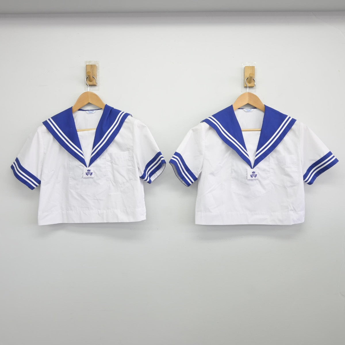 【中古】熊本県 熊本市立飽田中学校 女子制服 2点（セーラー服）sf034892