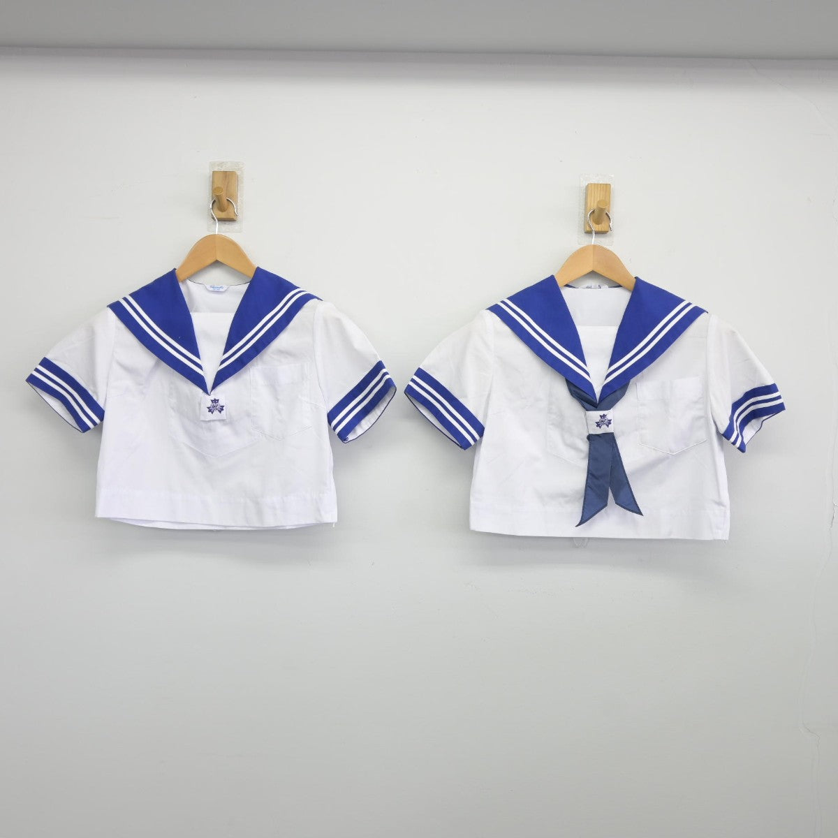 【中古】熊本県 熊本市立飽田中学校 女子制服 4点（セーラー服・スカート）sf034893