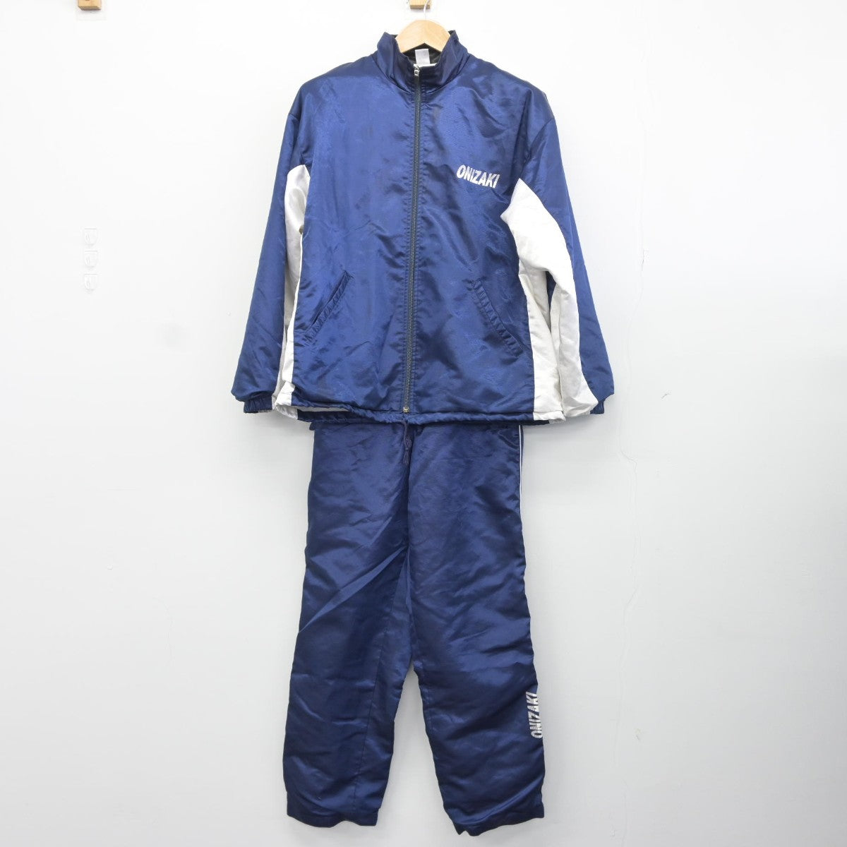 【中古】愛知県 常滑市立鬼崎中学校 女子制服 2点（ジャージ 上・ジャージ 下）sf034914