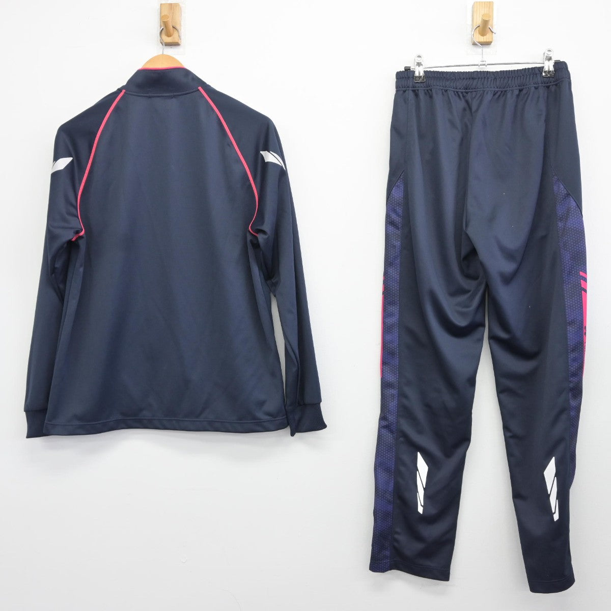 【中古】愛知県 日本福祉大学付属高等学校 男子制服 2点（ジャージ 上・ジャージ 下）sf034919