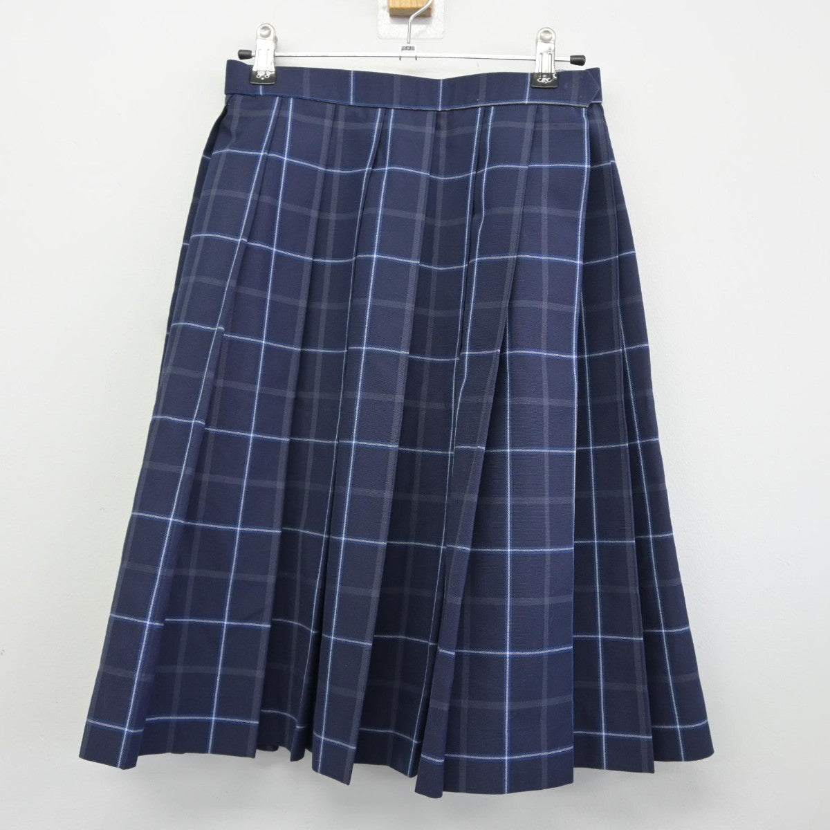 【中古】東京都 駒込中学校高等学校 女子制服 3点（ニットベスト・シャツ・スカート）sf034930