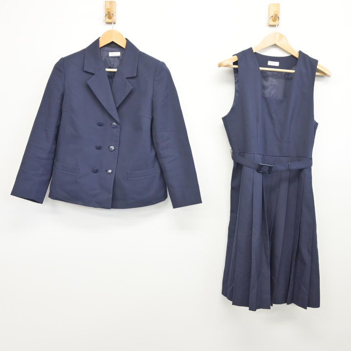 【中古】茨城県 水戸第二高等学校 女子制服 2点（ブレザー・ジャンパースカート）sf034941 | 中古制服通販パレイド