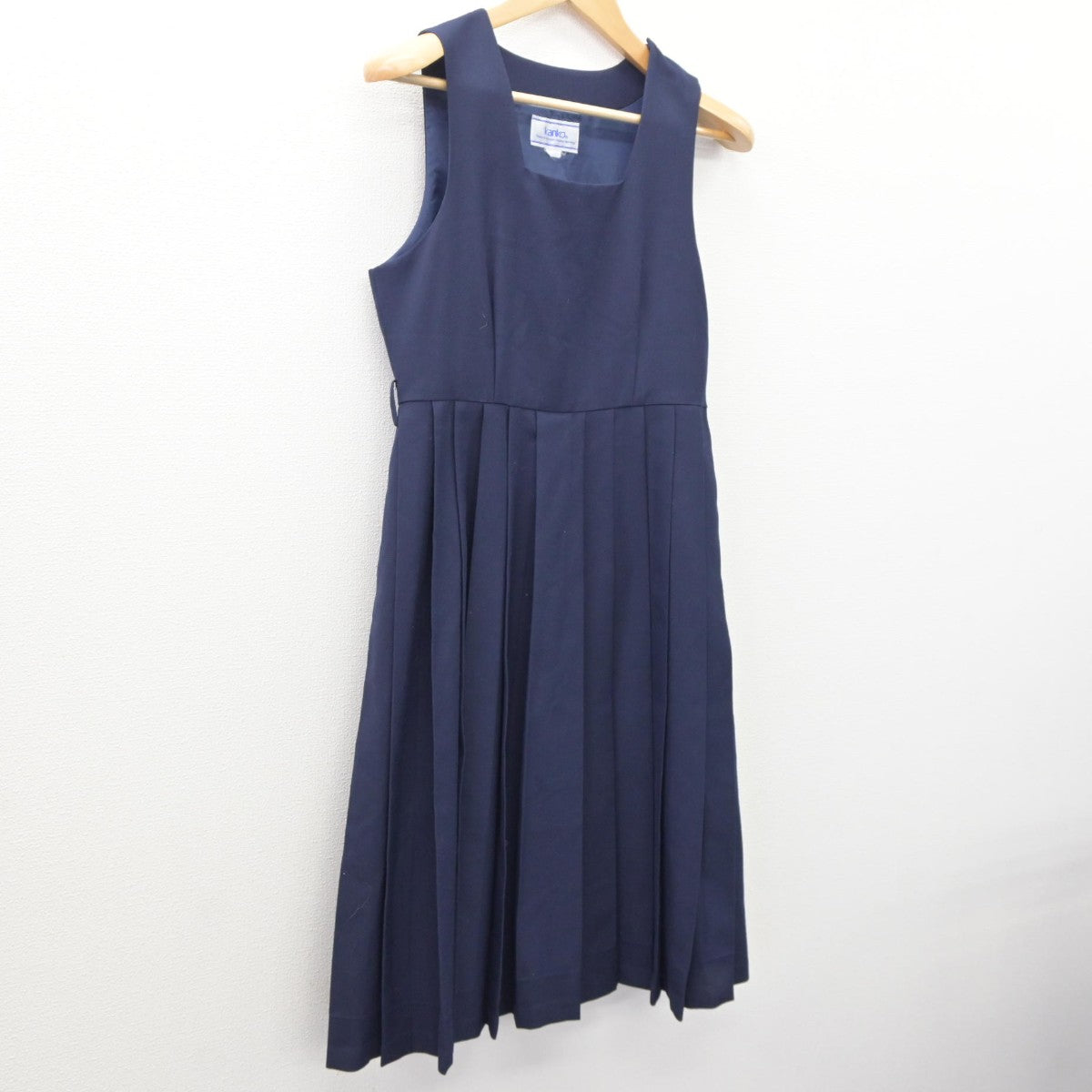 【中古】福岡県 仲津中学校 女子制服 1点（ジャンパースカート）sf035001