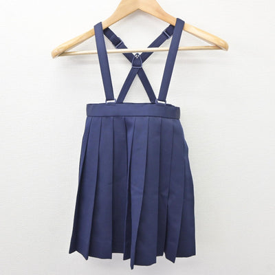 【中古】福岡県 仲津小学校 女子制服 2点（ブレザー・スカート）sf035009