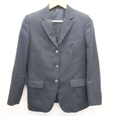 【中古】石川県 金沢北陵高等学校 女子制服 2点（ブレザー・スカート）sf035011