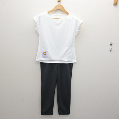 【中古】 ホットヨガスタジオLAVA 女子制服 4点（ジャージ 上・シャツ・ジャージ 下）sf035020