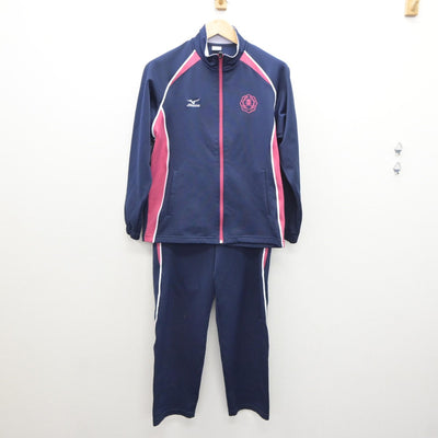 【中古】群馬県 関東学園大学付属高等学校 女子制服 2点（ジャージ 上・ジャージ 下）sf035023