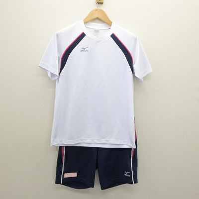 【中古】群馬県 関東学園大学付属高等学校 女子制服 2点（体操服 上・体操服 下）sf035024