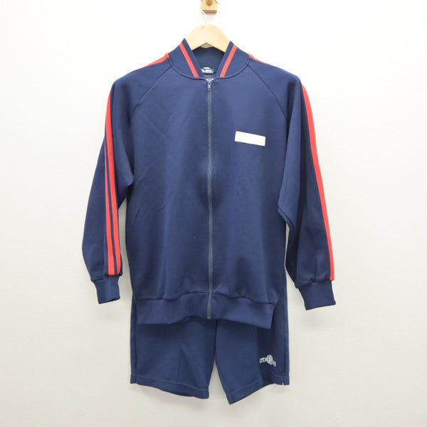 【中古】群馬県 太田市立西中学校 女子制服 2点（ジャージ 上・体操服 下）sf035027