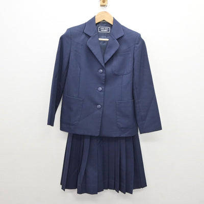 【中古】埼玉県 堀兼中学校 女子制服 3点（ブレザー・ベスト・スカート）sf035028