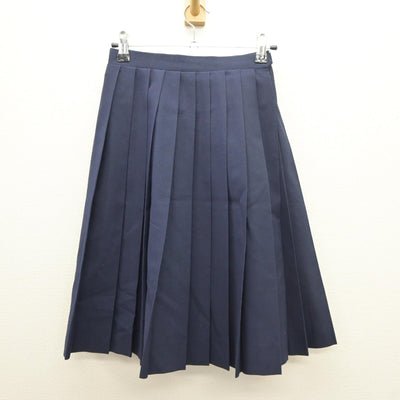 【中古】埼玉県 堀兼中学校 女子制服 2点（ベスト・スカート）sf035032