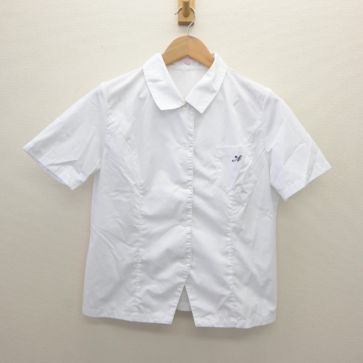 【中古】大阪府 泉大津市医師会附属看護高等専修学校 女子制服 2点（シャツ）sf035034