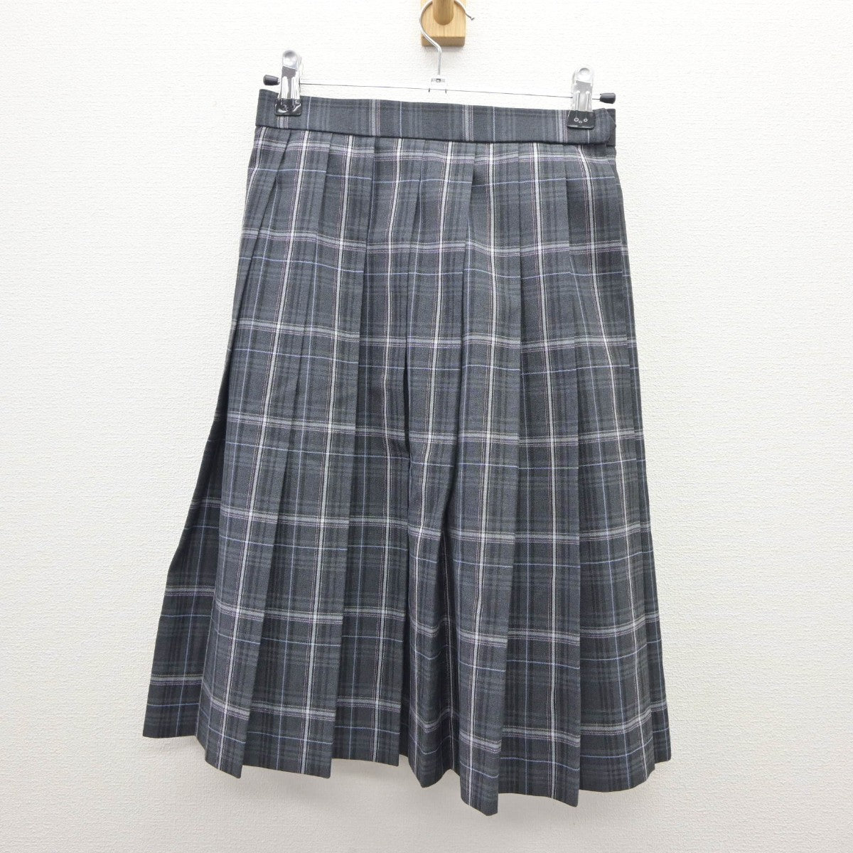 【中古】東京都 都立第五商業高等学校 女子制服 3点（ニットベスト・スカート）sf035036