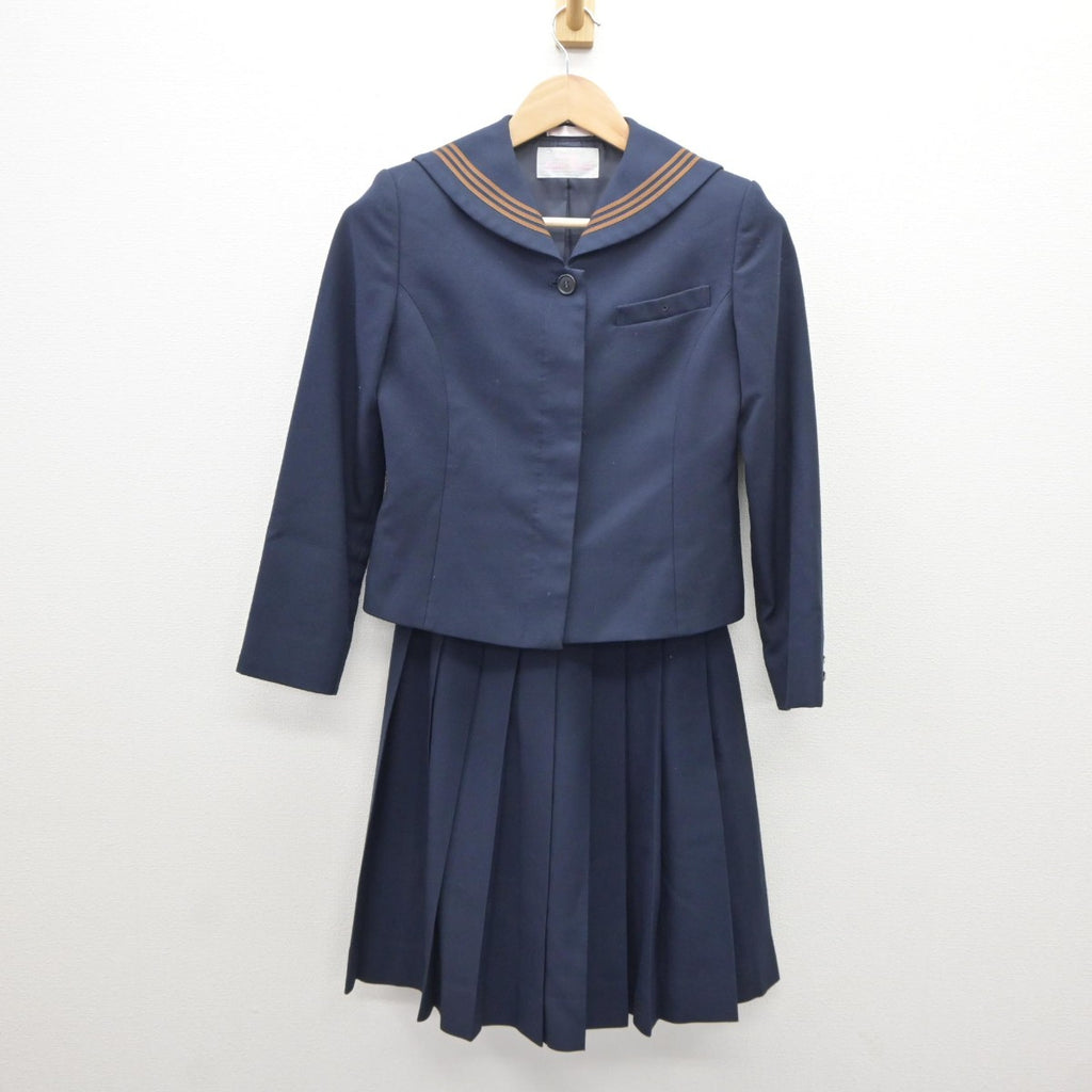 【中古】茨城県 竜ヶ崎第二高等学校 女子制服 2点（セーラー服・スカート）sf035037 | 中古制服通販パレイド