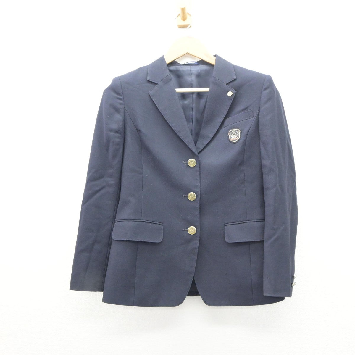 【中古】千葉県 二松學舎大学附属柏中学校高等学校 女子制服 3点（ブレザー・シャツ・スカート）sf035040