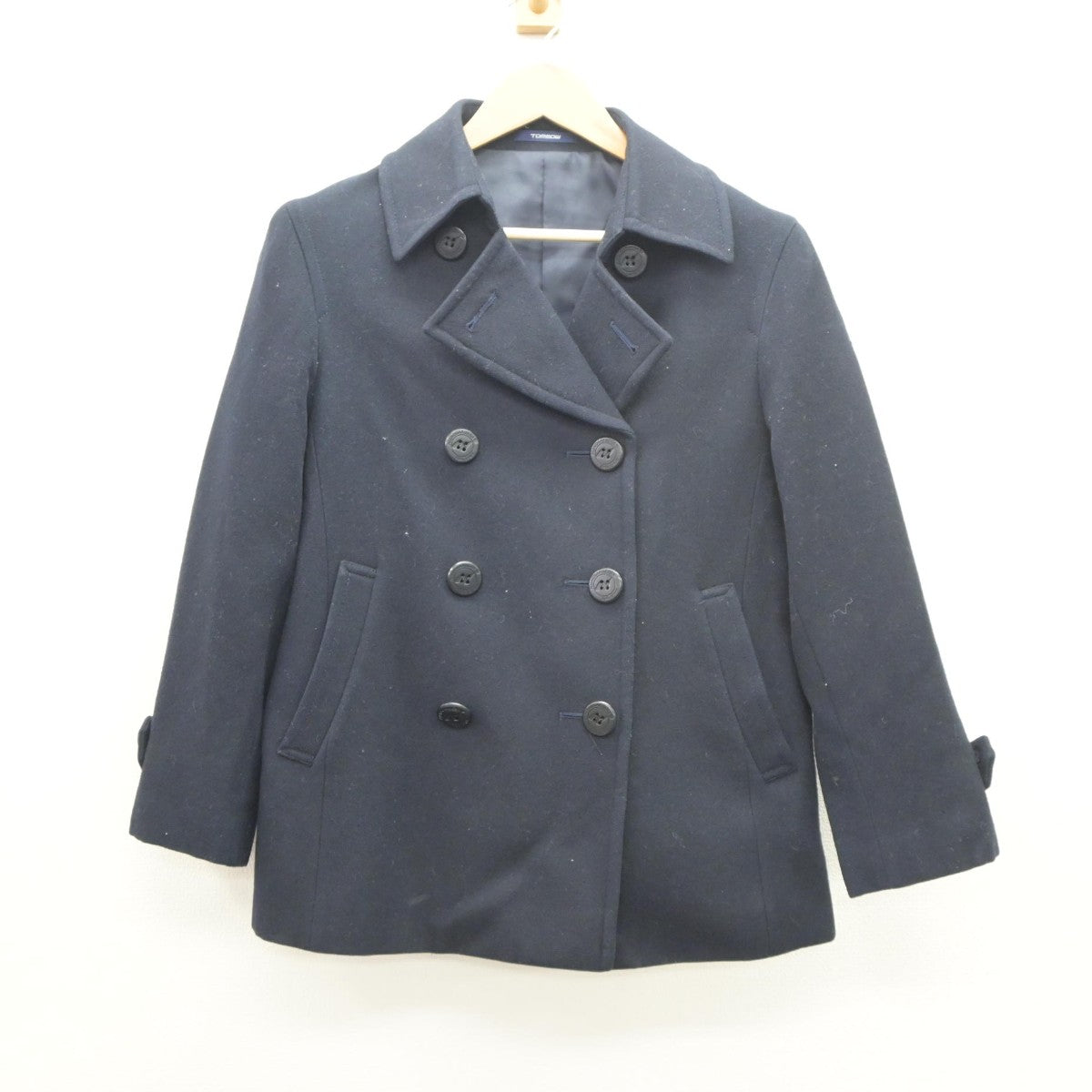 【中古】千葉県 二松學舎大学附属柏中学校高等学校 女子制服 1点（コート）sf035048