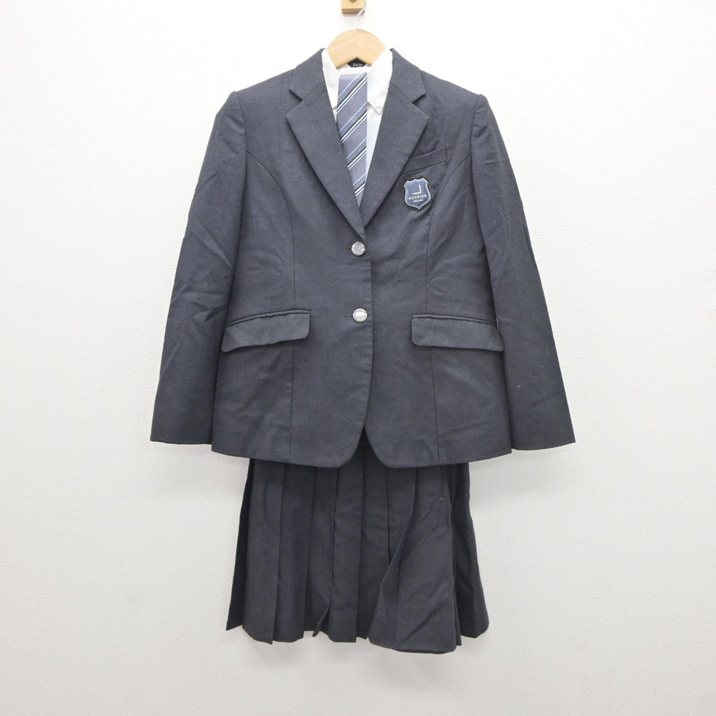 【中古】東京都 町田総合高等学校 女子制服 4点（ブレザー・シャツ・スカート）sf035049