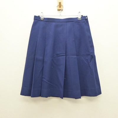 【中古】北海道 滝川市立明苑中学校 女子制服 4点（ブレザー・ベスト・スカート）sf035055