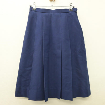 【中古】北海道 明苑中学校 女子制服 4点（ブレザー・ベスト・スカート）sf035060