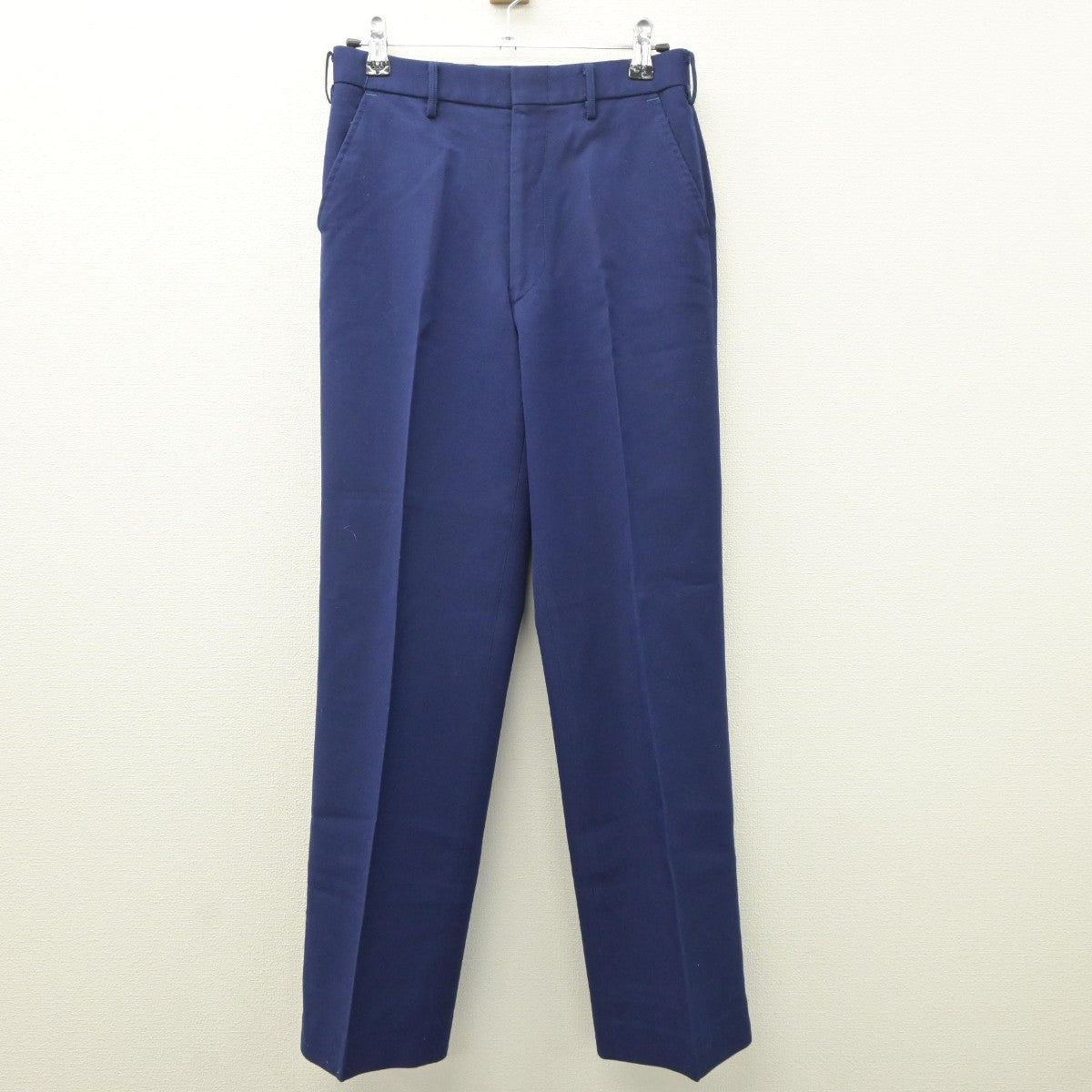 【中古】北海道 明苑中学校 男子制服 3点（ブレザー・ズボン）sf035069