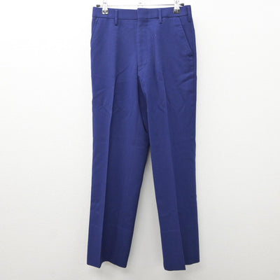 【中古】北海道 明苑中学校 男子制服 3点（ブレザー・ズボン）sf035072