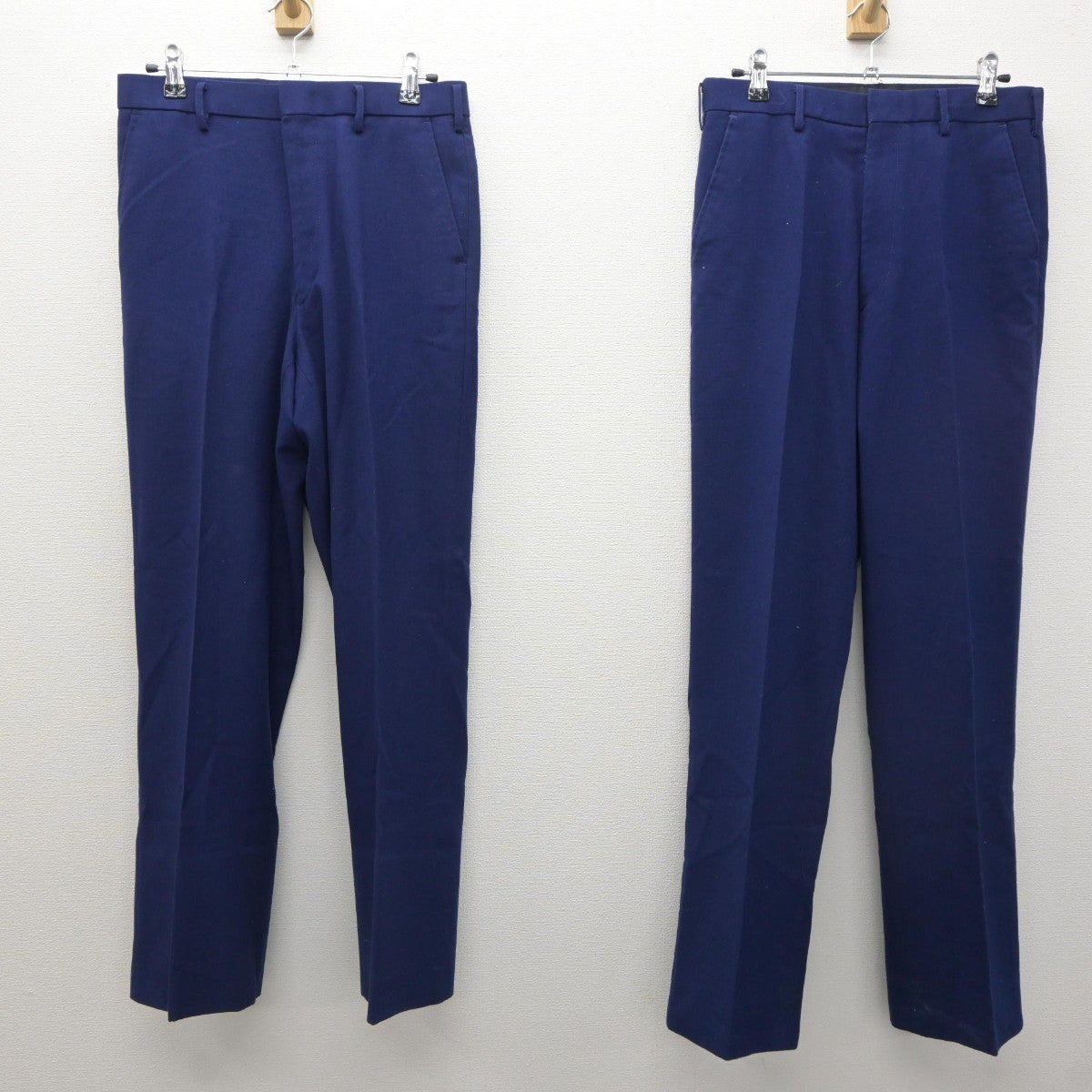 【中古】北海道 明苑中学校 男子制服 5点（ブレザー・ズボン・ズボン）sf035076