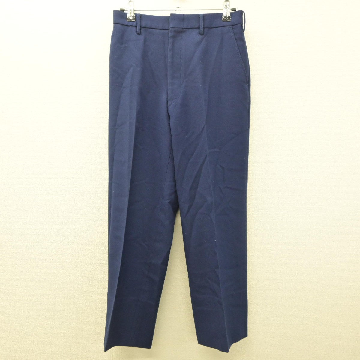 【中古】北海道 明苑中学校 男子制服 4点（ブレザー・ズボン）sf035077