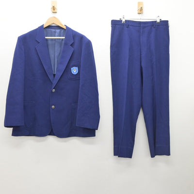 【中古】北海道 明苑中学校 男子制服 4点（ブレザー・ズボン・ズボン）sf035080