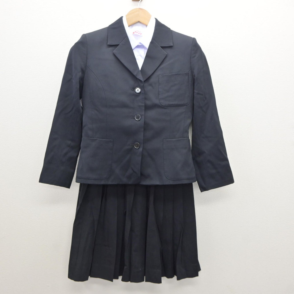 中古】茨城県 下妻第一高等学校 女子制服 4点（ブレザー・シャツ