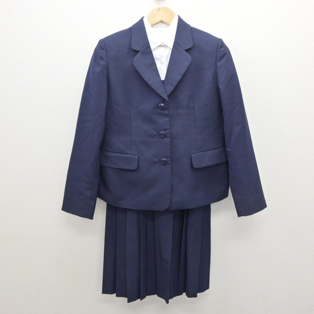 【中古】茨城県 土浦第二高等学校 女子制服 3点（ブレザー・シャツ・ジャンパースカート）sf035103 | 中古制服通販パレイド