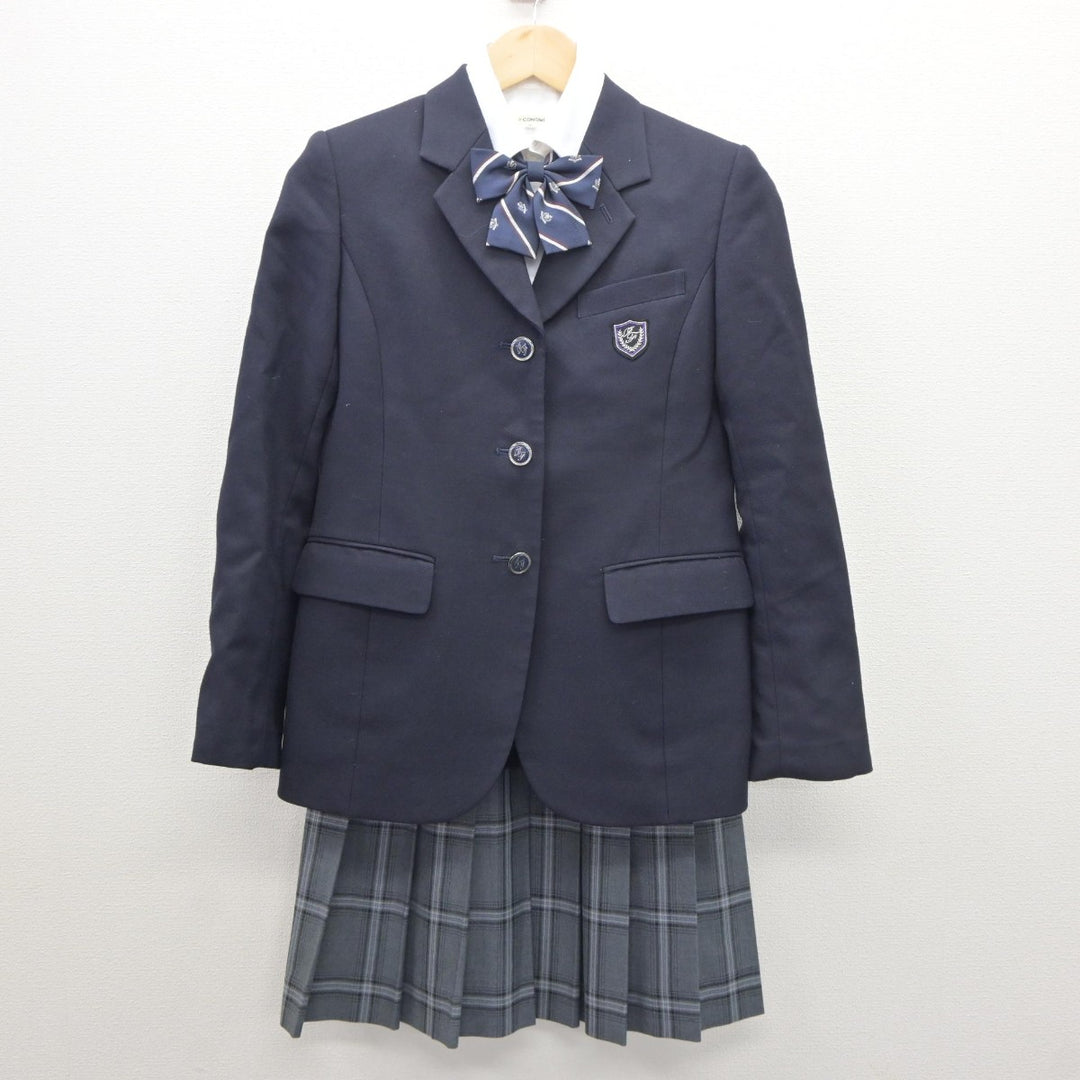 【中古】茨城県 石岡第一高等学校 女子制服 4点（ブレザー・シャツ・スカート）sf035104 | 中古制服通販パレイド