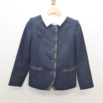 【中古】青森県 青森中央高等学校 女子制服 2点（ブレザー・シャツ）sf035108