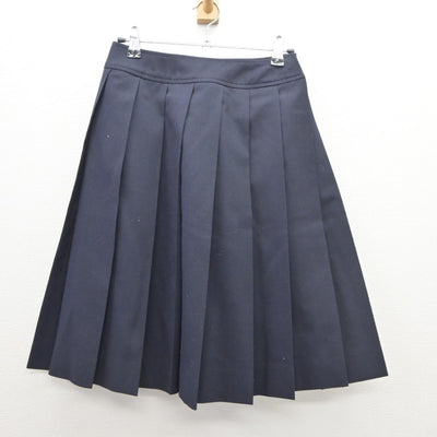 【中古】青森県 青森中央高等学校 女子制服 3点（セーラー服・セーラー服・スカート）sf035110