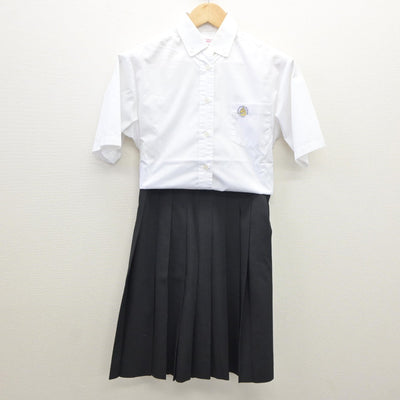 【中古】奈良県 一条高等学校 女子制服 3点（シャツ・スカート）sf035112