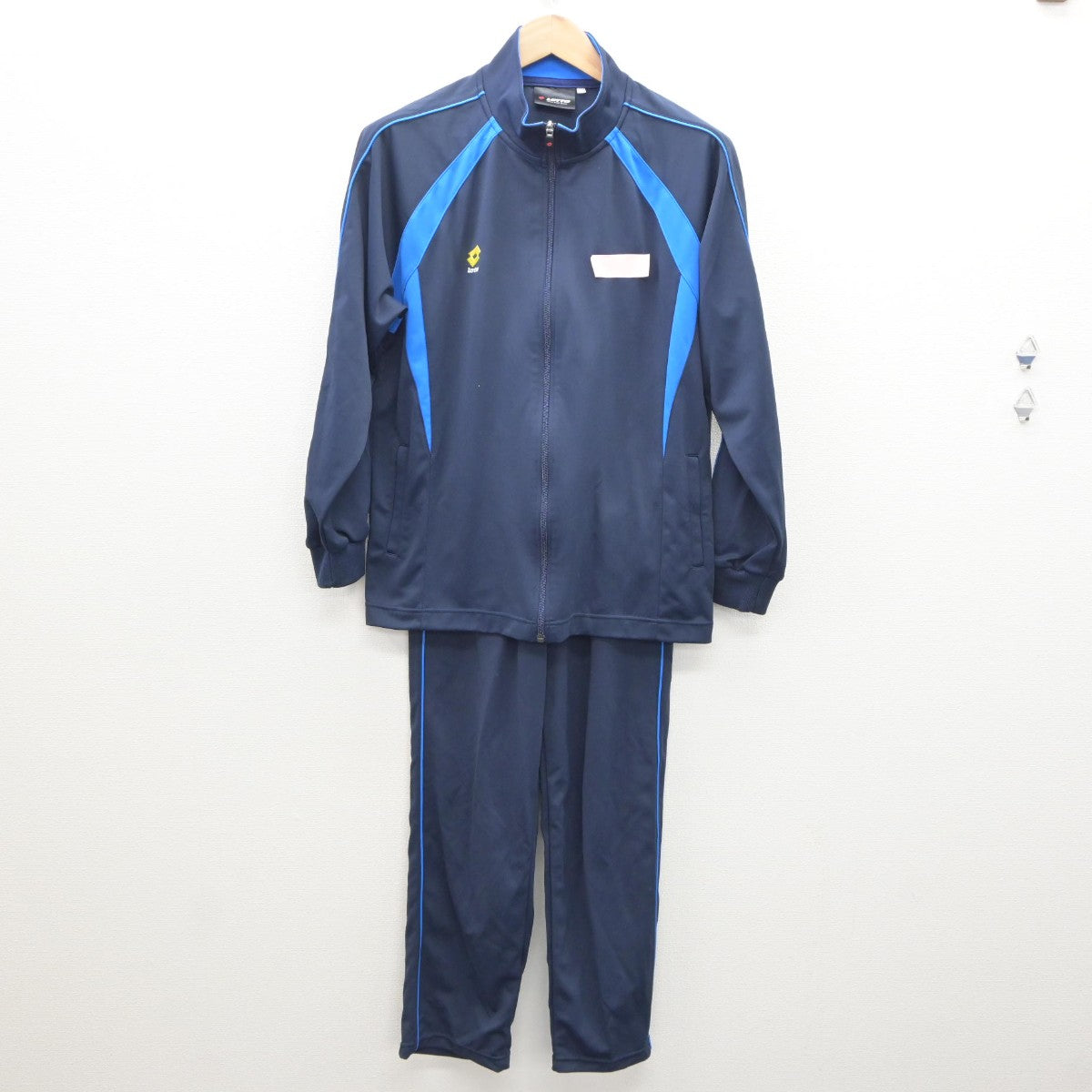 【中古】兵庫県 西宮今津高等学校 女子制服 2点（ジャージ 上・ジャージ 下）sf035119