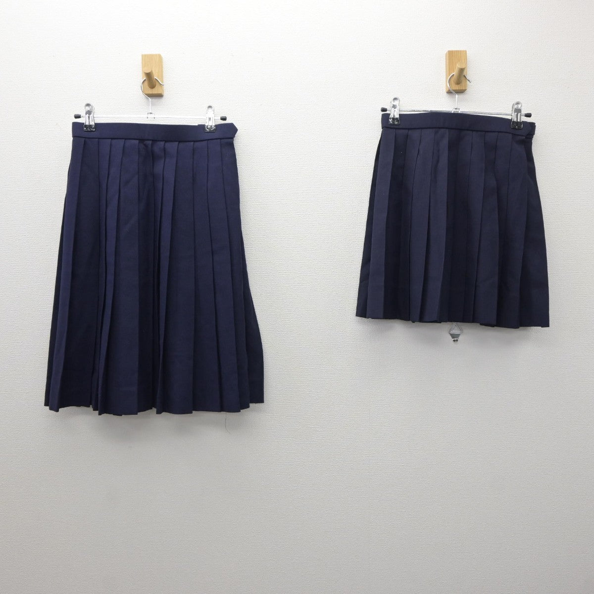 【中古】千葉県 船橋二和高等学校 女子制服 4点（ブレザー・スカート・スカート）sf035140