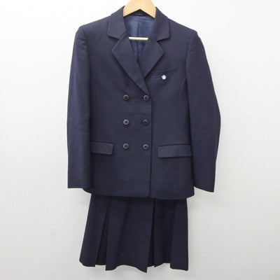 【中古】東京都 共立女子高等学校 女子制服 4点（ブレザー・ニット・スカート）sf035146