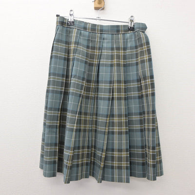 【中古】東京都 杉並学院高等学校 女子制服 4点（ニットベスト・シャツ・スカート）sf035155