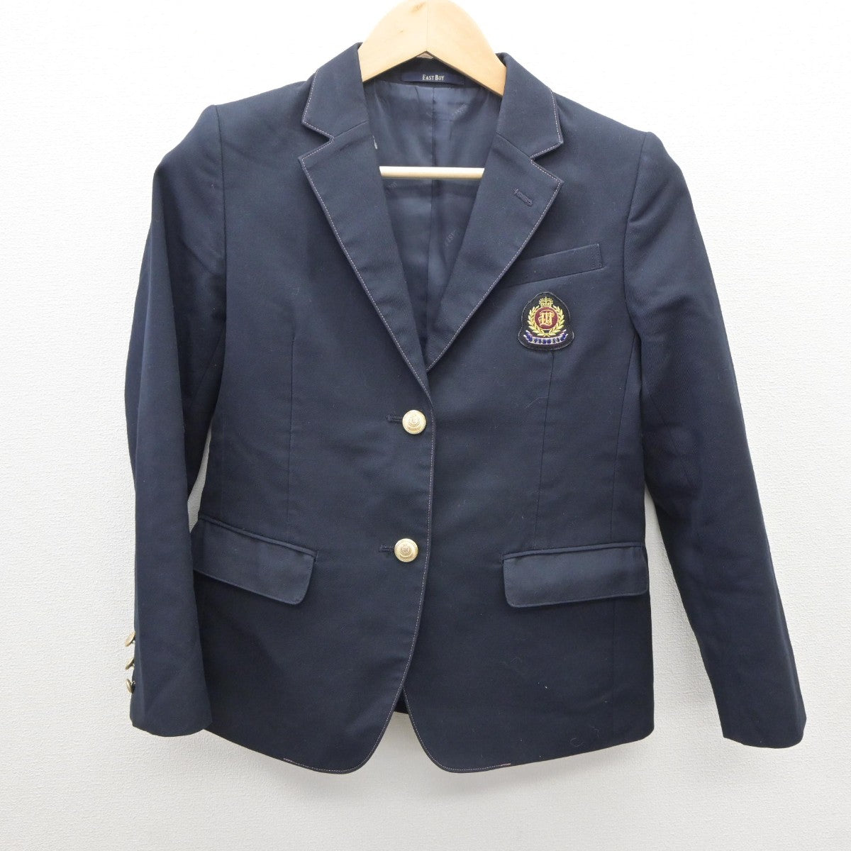 【中古】福岡県 福岡大学附属若葉高等学校 女子制服 3点（ブレザー・スカート）sf035157