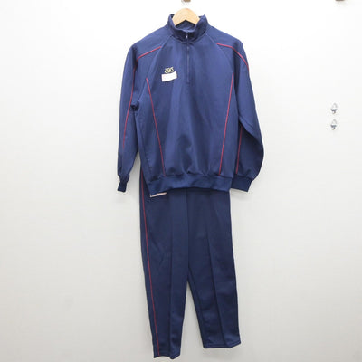 【中古】兵庫県 須磨東高等学校 女子制服 2点（ジャージ 上・ジャージ 下）sf035175