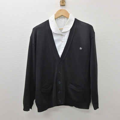 【中古】兵庫県 須磨東高等学校 女子制服 2点（ニット・シャツ）sf035177