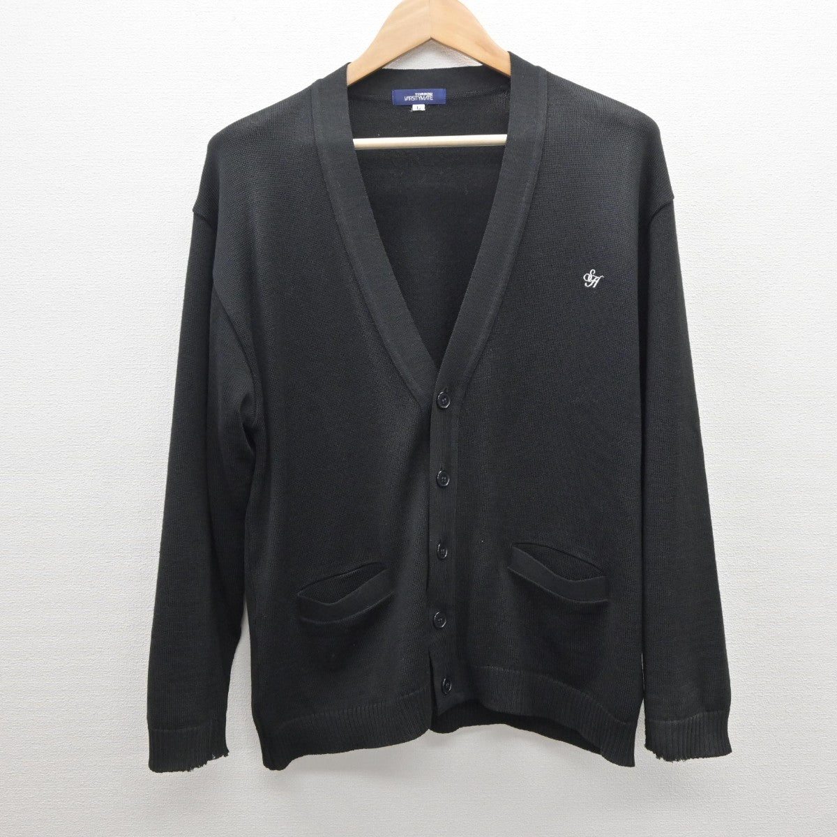 【中古】兵庫県 須磨東高等学校 女子制服 2点（ニット・シャツ）sf035177