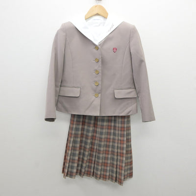 【中古】愛知県 名城大学附属高等学校 女子制服 3点（ブレザー・シャツ・スカート）sf035184