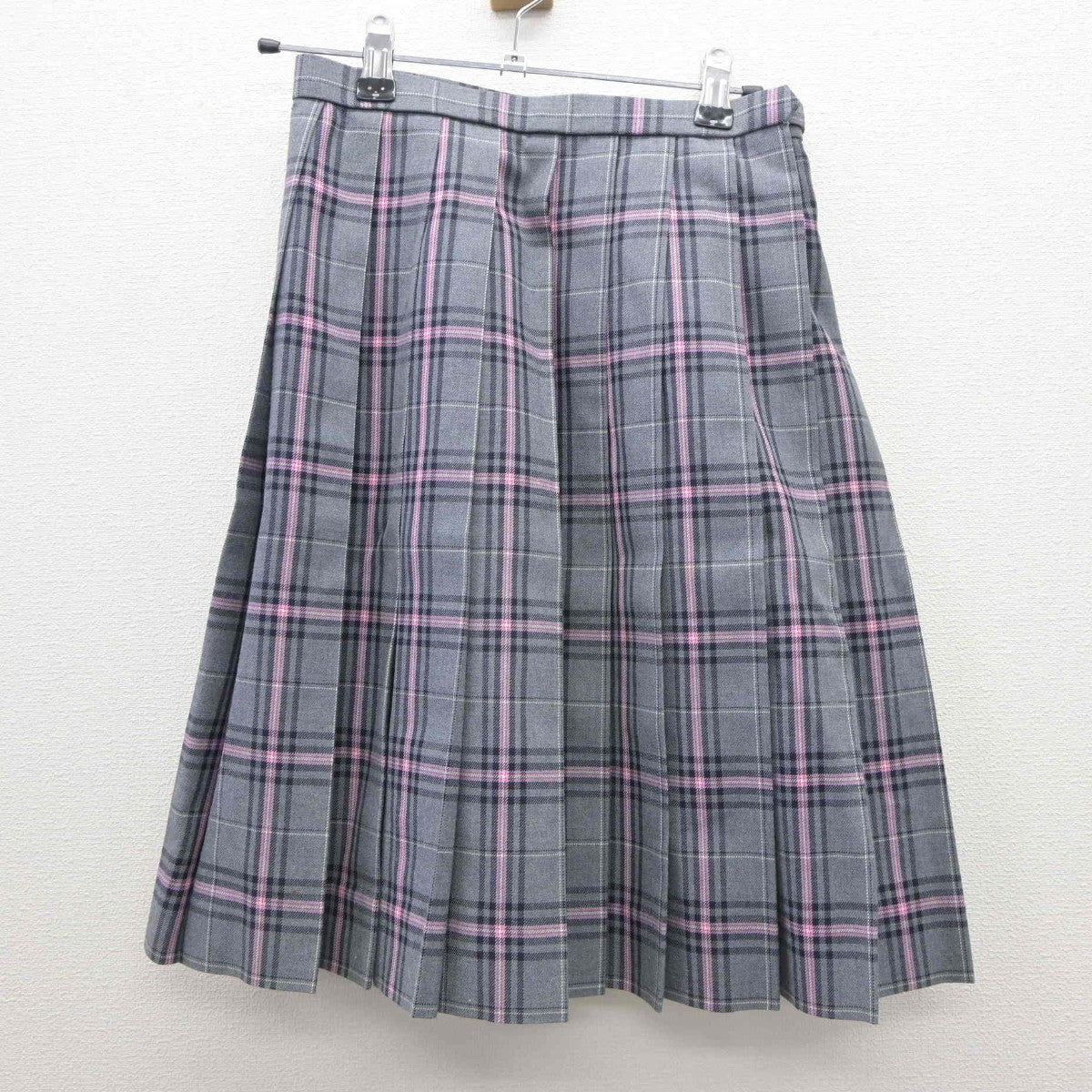 【中古】 クラーク記念国際高等学校 女子制服 4点（ブレザー・スカート）sf035186