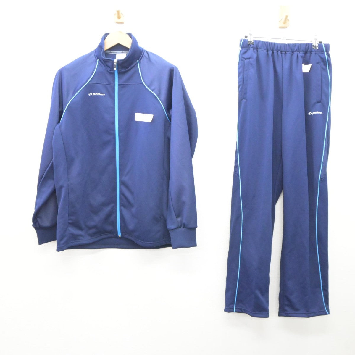 【中古】群馬県 高崎北高等学校 男子制服 2点（ジャージ 上・ジャージ 下）sf035197