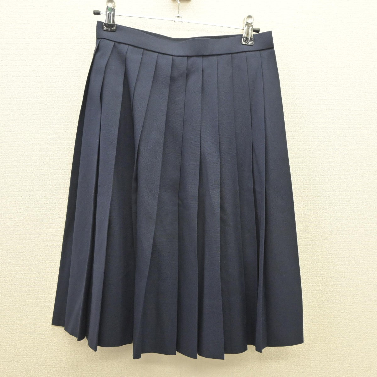 【中古】神奈川県 高浜中学校 女子制服 2点（ベスト・スカート）sf035198