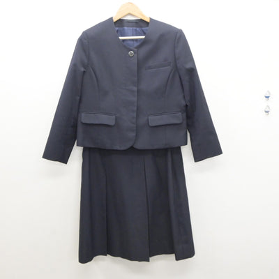 【中古】静岡県 吉原高等学校 女子制服 2点（ブレザー・スカート）sf035202