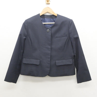 【中古】静岡県 吉原高等学校 女子制服 2点（ブレザー・スカート）sf035202